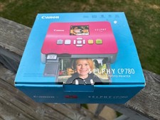 Canon SELPHY CP780 Compact Photo Printer RARE RED Portable 4x6 NEW Open Box picture