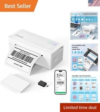 4x6 Thermal Label Maker for iPhone, Android & Windows - Compact & Efficient picture