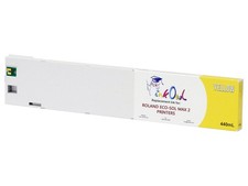 440ml InkOwl YELLOW Compatible Cartridge for Roland ECO-SOL MAX 2 (ESL4-4YE) picture