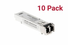 Cisco 1000BASE-SX SFP Module, GLC-SX-MM, Refurbished, Original, 10 Pack picture