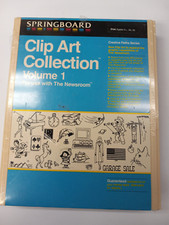 Springboard clipart collection volume 1 Newsroom Pro sealed for Apple II, LLe picture