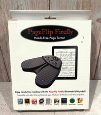 PageFlip Butterfly Read Hands Free Bluetooth Page Turner USB Pedal Books, Music picture