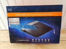 Cisco Linksys E2500 Advanced Dual-Band N Router 300 Mbps 4-Port 10/100 picture