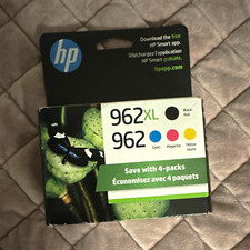 HP 962/962XL Genuine Original Ink Cartridges 4-Pack CMYK (Black/C/M/Y) picture