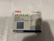 Okidata Black Nylon Ribbon for Microline 320/321 Printers -5/6-Inch x 2 Yards picture