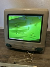 Apple iMac G3 233MHz Bondi Blue Vintage Desktop Computer PowerPC G3 1998 picture