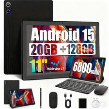 11 inch Android 15 Tablet 20GB RAM 128GB ROM (1TB TF) WiFi 6800mah Dual Camera ！ picture