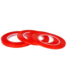Kaisiking 2mm / 3mm / 5mm / 10mm x 25M Clear Heat Resistant Double Sided Tape... picture