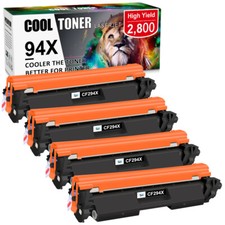 4 Pack CF294X 94X Toner Compatible With HP LaserJet Pro M118dw M148dw M148fdw picture