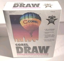 NIB Corel Draw 7 & Corel Photo-Paint 7 Windows 95 NEW AND SEALED Software 1998 picture