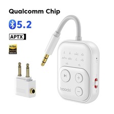 Toocki Bluetooth 5.4 Audio Reciever Transmitter RT/TX 2 In 1 Adapter for TV picture