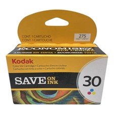 Kodak Tri Color 30 Ink Cartridge Cyan Magenta Yellow 1022854 Genuine OEM picture