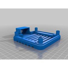 Intel NUC Disk and Ethernet Base 3D-Printed picture