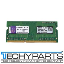 Kingston 2GB 1Rx8 DDR3-1333MHz PC3-10600S Non-ECC SODIMM Memory KVR1333D3S8S9/2G picture