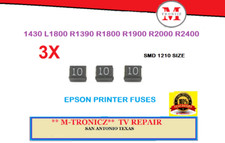 3 PIECES FUSES  EPSON  L1800   L1390  L1800  and  more.....  BLANK PAGES  FIX picture