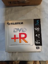 Fujifilm Case 10 Packs DVD+R 5 Pack each 16X 120Min Blank Storage Media 4.7GB  picture