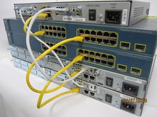 Cisco CCNA CCNP Lab Kit 1x1841IOS 15.1,2x 2600XM 2x 2960-24,3560 #1 Best Seller  picture
