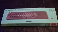 Logitech K400 Plus TV Wireless Touch Keyboard Touchpad 920-007119 Open Box Teste picture