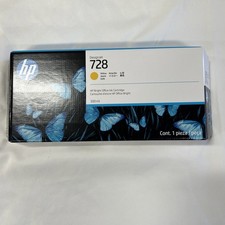 HP 728 Original Extra High Yield Inkjet Ink Cartridge - Yellow Pack SEP 2027 picture