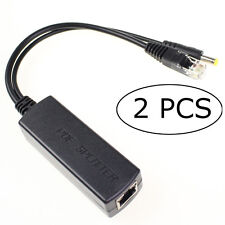 2Pcs Active PoE Splitter Power Over Ethernet 48V to 12V 2A For IEEE802.3af 15.4W picture