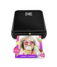 Kodak Step Mobile Instant Photo Printer, Portable Zink 2x3 Mini Printer, Black picture