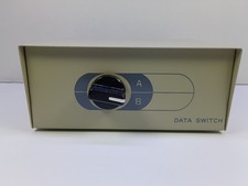 Vintage Dual PC Computer A/B Switch Box Keyboard Mouse Selector Model AS2002 picture