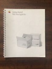Vintage 1989 Getting Started With Your Apple IIGS II GS Manual picture