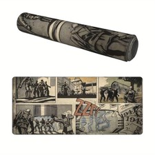 ZLIENSZUS Zombie Gaming Table Mat - Extra Large Non-slip Rubber Base with Wris picture