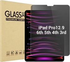 1 Pack Privacy Screen Protector for iPad Pro 12.9