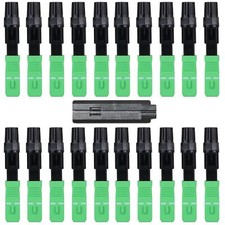 20-Pack FTTH SC/APC Fiber Quick Connector Optic Fiber Fast Connector Adapter ... picture