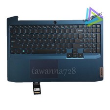Blue Palmrest Keyboard Touchpad For Lenovo Ideapad Gaming 3-15IMH05 5CB0Z20918 picture