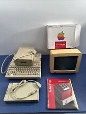 VTG Apple IIc 2c Computer &Monitor, Disk Drive & Modem. UNTESTED picture