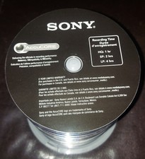 (100) SONY ACCUCORE BLANK CDS RECORDING TIME  HQ 1HR SP 2HRS LP 4HRS OPEN BOX picture