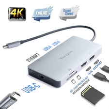 Targus USB-C 4K HDMI Dual Monitor Travel Dock Station with 100w Power Pass-Thru picture