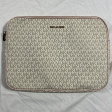 Michael Kors MK Logo Canvas Padded Sleeve Case for 13