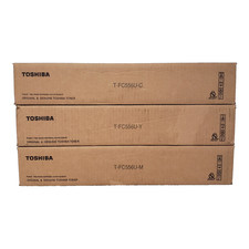 Toshiba T-FC556U-C T-FC556U-Y T-FC556U-M Toner Set C/Y/M e-STUDIO 5506 6506 7506 picture