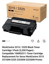 Compatible 106R02311 Toner for Xerox WorkCentre 3315 3325 3315DN 3325DNI 5200pg picture