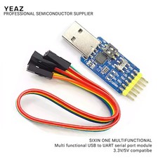 ​USB to UART 6in1 CP2102 Module -TTL/RS485/RS232 Serial Converter Self - Healing picture