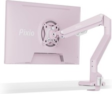 Pixio PS1S Wave Pink Single Monitor Arm Stand Desk Mount - Fits Single,  picture