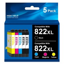 822XL T822 XL Ink Cartridge for Epson 822 WorkForce Pro WF-3820 WF-4833 WF-4830 picture