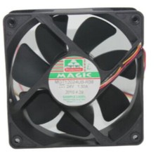 1PCS MAGIC MGT12024UB-R38 24V 1.30A Converter Cooling Fan 12CM 12038 3-wire picture