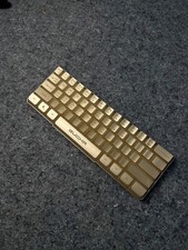 Bugha Limited Edition Gold LED Gaming 60% Keyboard GA-0043-Gold  picture
