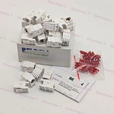 24-QTY Fit For Belden AX101320 Category 6 KeyConnect RJ45 Jack Module White Box picture