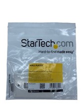 StarTech.com Dual Outlet RJ45 Universal Wall Plate White  picture