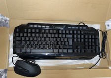 MageGee GK710 Black Backlit Gaming Keyboard and Mouse with Wired picture