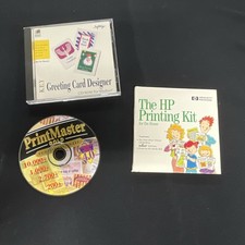 PrintMaster Gold, Print Shop Deluxe, Key Greeting Card Designer CD picture