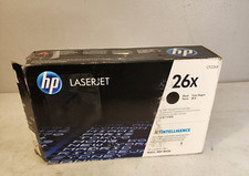 HP CF226X 26X Black Hi Yield Toner Cartridge Genuine New OEM Open Box picture