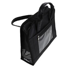 Durable Oxford Cloth Document Bag with Combination Lock Comfortable Handle Black picture