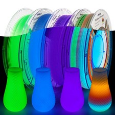 Glow in The Dark 3D Printer Filament Bundle, Glow Filament Multicolor, 5 Mete... picture
