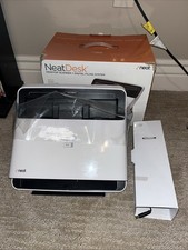 NeatDesk Desktop Scanner Digital Filing System White Gray ND-1000 Open Box picture